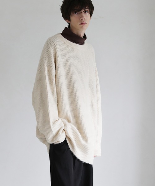 「LILL」 長袖ニット X-LARGE ブルー メンズ_画像6
