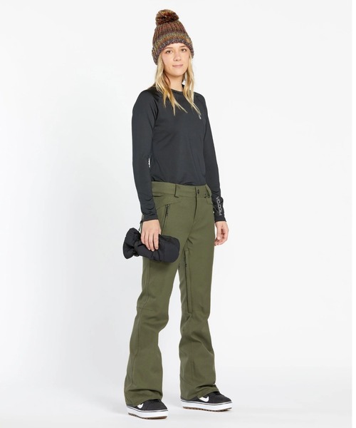 ボルコム レディース スノーボード ウェア パンツ ストレッチ　新品　未使用 VOLCOM（ボルコム） パンツ Womens Genus Stretch Pants /スキー