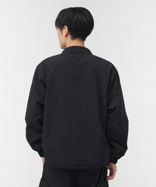 NEW ERA（ニューエラ） ナイロンジャケット NYLON COACH JK BLK メンズ