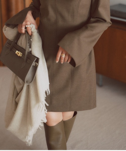 anuans（アニュアンス） ブーツ ニーレングスブーツ レディース