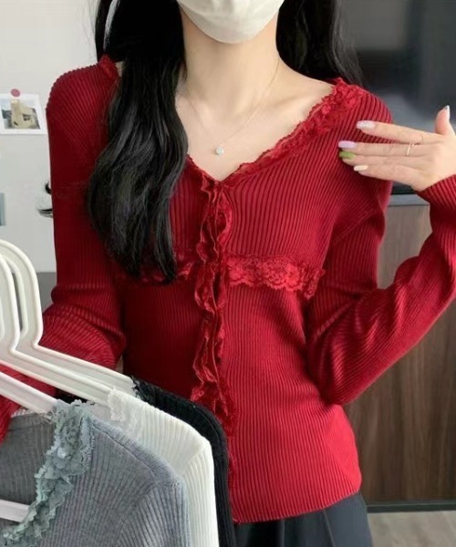 リメイクTシャツ❤フリルレース リメイクTシャツ❤フリルレースの通販 by Re-m's shop｜ラクマ