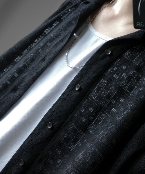 「KUUUPY」 半袖シャツ MEDIUM ブルー メンズ_画像4