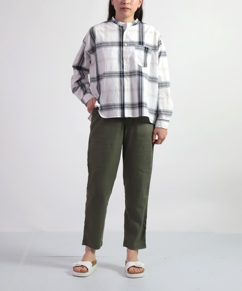 「D.M.G.」 パンツ M ネイビー レディース_画像3