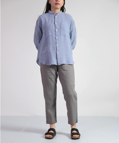 「D.M.G.」 パンツ M ネイビー レディース_画像5