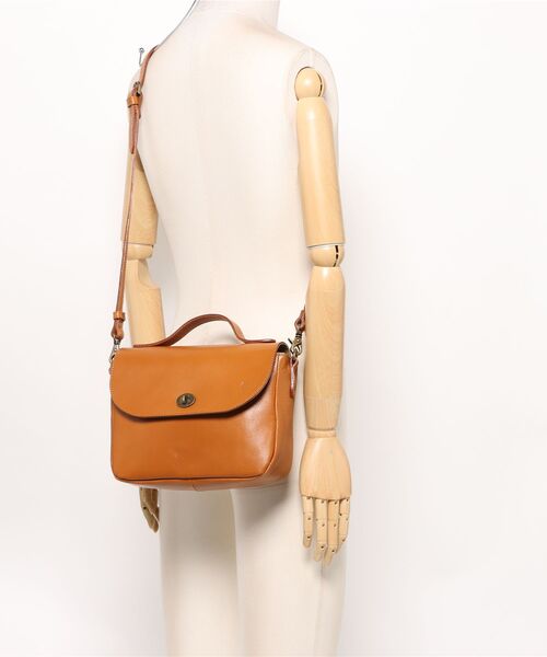 CLEDRAN（クレドラン） ショルダーバッグ バッグ 「本革 アンティーク