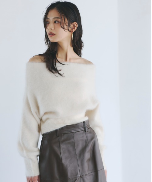 anuans（アニュアンス） ニット セーター ラクーンフォックス