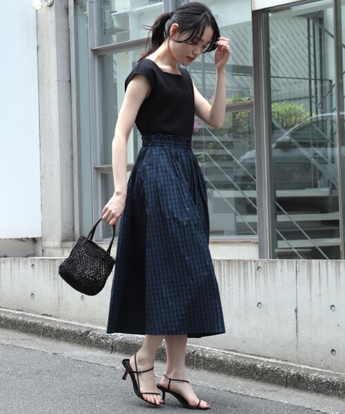 「NOLLEY'S」 ドッキングワンピース 1 ブルー系その他7 レディース_画像6