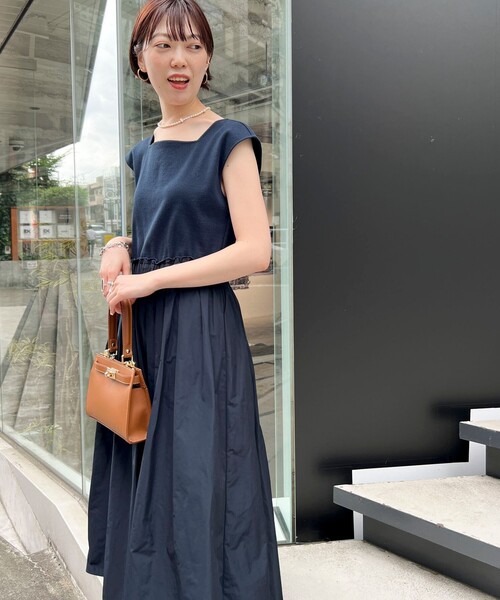 「NOLLEY'S」 ドッキングワンピース 1 ブルー系その他7 レディース_画像7