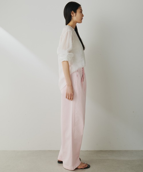 Whim Gazette チノパンツ (38) Whim Gazette（ウィム ガゼット） チノパンツ 38 ベージュ レディース