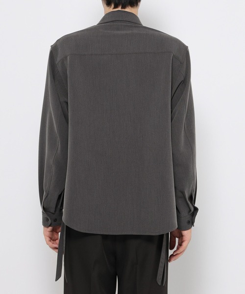 HARE（ハレ） シャツ 「SET UP対応」ダブルウィーブフラシコードシャツ