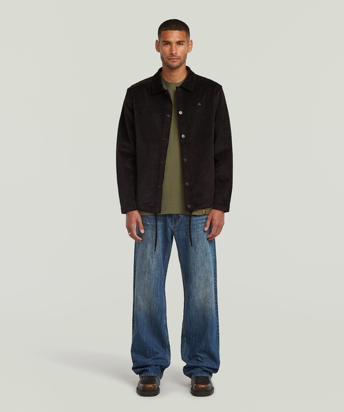 G-STAR RAW ブルゾン アウター CORD COACH SWEATER JACKET