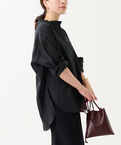 「journal standard L'essage」 長袖ブラウス FREE ホワイト レディース_画像2