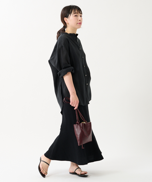 「journal standard L'essage」 長袖ブラウス FREE ホワイト レディース_画像9