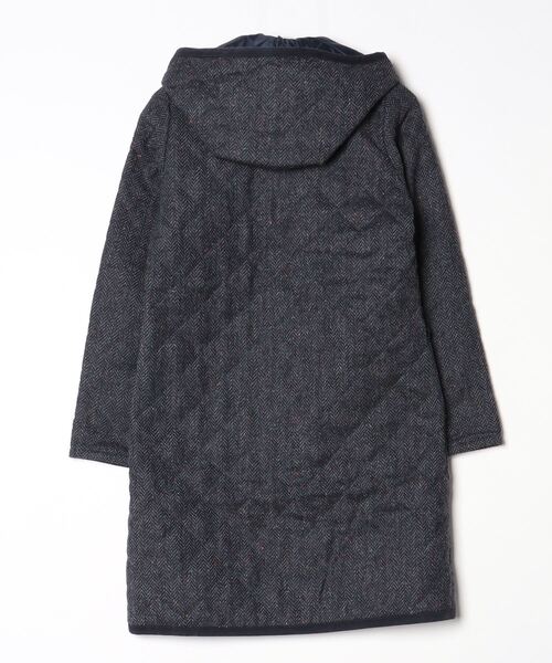 ラベンハム 36裏ボア 起毛 ネイビー キルティングジャケット コートS 紺色 LAVENHAM（ラベンハム） コート 36 ネイビー レディース : ZOZOTOWN