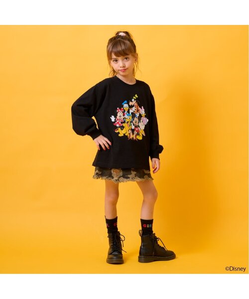 Disney / キッズ他 X-girl Stages（エックスガールステージス） tシャツ 「DISNEY