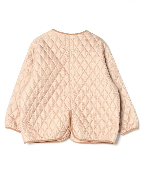 「studio CLIP」 キルティングジャケット X-LARGE ベージュ レディース_画像2