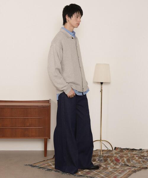 LUCY（ルーシー） カーディガン LUCY/ブークレボタンカーディガン