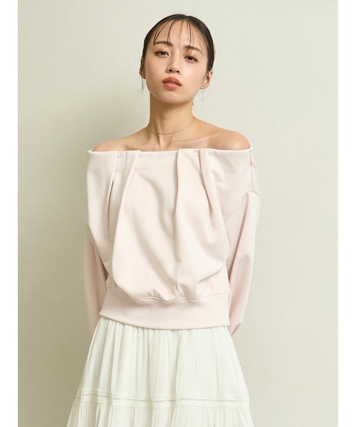 SNIDEL（スナイデル） スウェットカットソー FREE ホワイト レディース