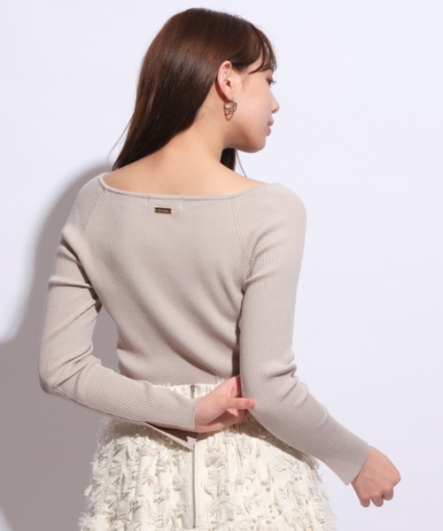 「Mystrada」 長袖ニット 38 ブラック レディース_画像6