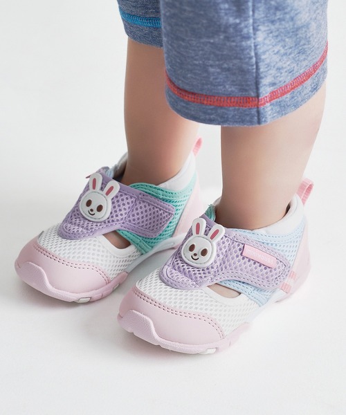 MIKI HOUSE（ミキハウス） スニーカー ダブルラッセル セカンドベビー miki house ピンク ベビーシューズ 13cm~16 新品