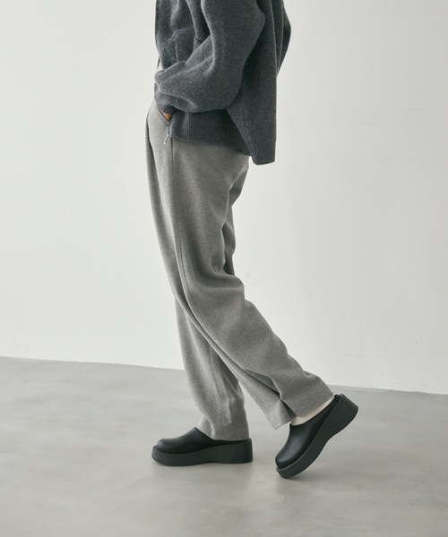 「Lutim by u」 「anyida」フラットサンダル 23.5cm ブラック レディース_画像6