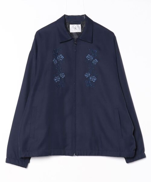 tk.TAKEO KIKUCHI（ティーケータケオキクチ） ブルゾン 02 ネイビー