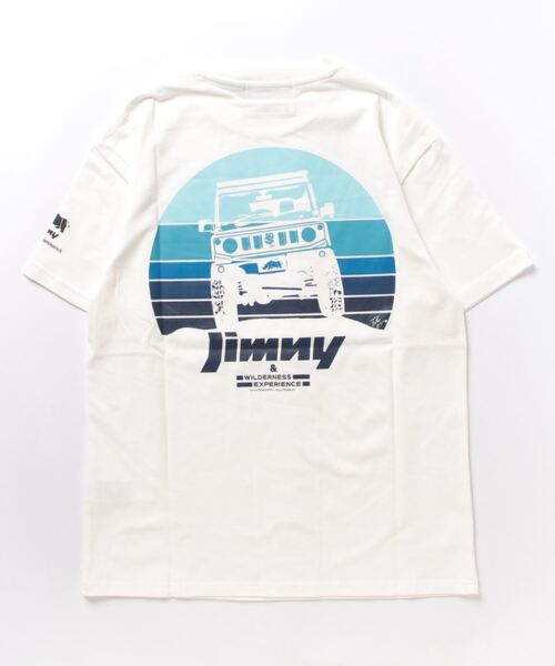 「JUGLANS」 「WILDERNESS EXPERIENCE」半袖Tシャツ「jimnyコラボ」 X-LARGE ホワイト メンズ_画像4