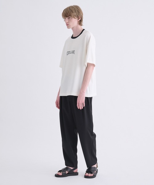 「CULLNI」 半袖Tシャツ 1 ホワイト メンズの画像