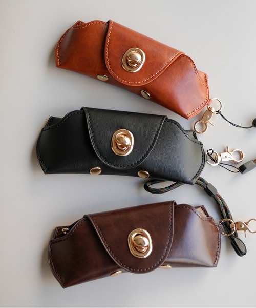 Port（ポート） 伊達メガネ メガネ 眼鏡 「 」 クラシック レザー調