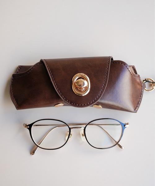 RRL クラシックレザー眼鏡ケース Double RL(RRL) Leather Glasses Case