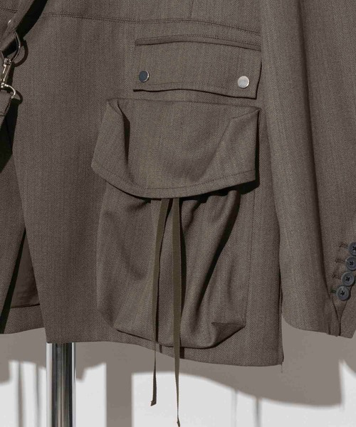 MAISON SPECIAL（メゾンスペシャル） テーラードジャケット 2 ブラック