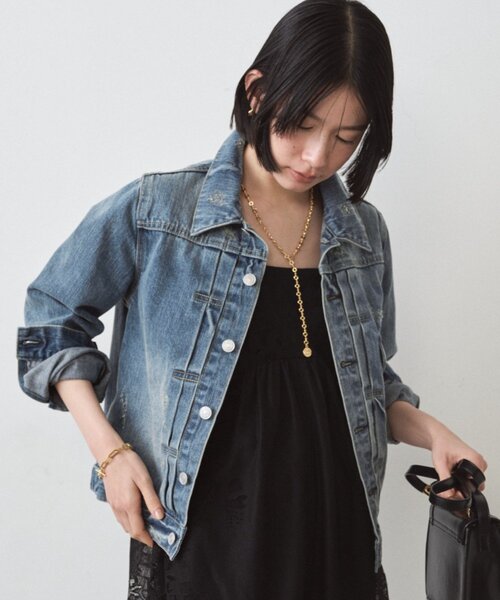 Loungedress（ラウンジドレス） デニムジャケット gジャン