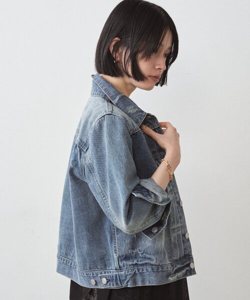 Loungedress（ラウンジドレス） デニムジャケット gジャン
