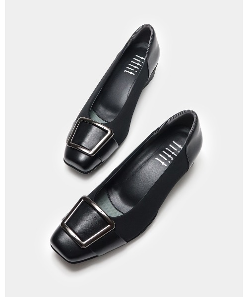 fitfit（フィットフィット） パンプス 撥水バックルバレエ 320 