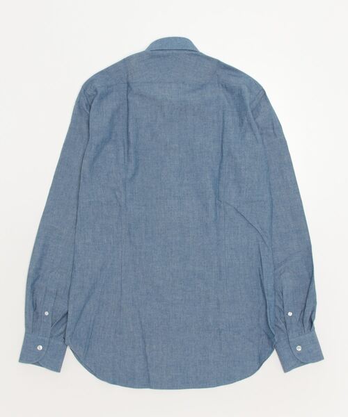 BEAMS F（ビームスF） 長袖シャツ 38 インディゴブルー メンズ