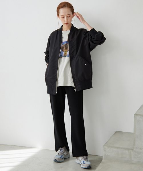 「SLOBE IENA」 イージーパンツ 36 ブラック レディース_画像8