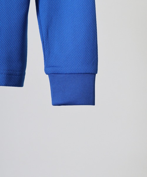 「BEES BEAM」 長袖ポロシャツ S ブラック メンズ_画像6