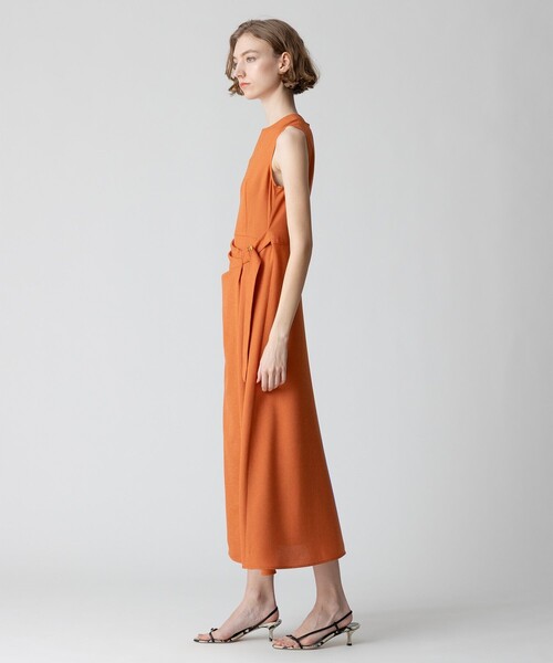 「allureville」 ノースリーブワンピース 1 ベージュ レディース_画像3