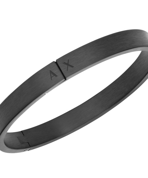 BEN AMUN ベンアムン バングル ブラック 樹脂 アクセ ブレスレット　黒 ARMANI EXCHANGE ブレスレット アルマーニ・エクスチェンジ