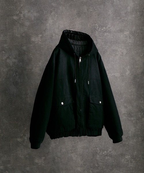 ADRER アドラー ジップパーカー ジャケット レザー ブラック ADRER（アドラー） パーカー メンズ レディース : ZOZOTOWN Yahoo!店