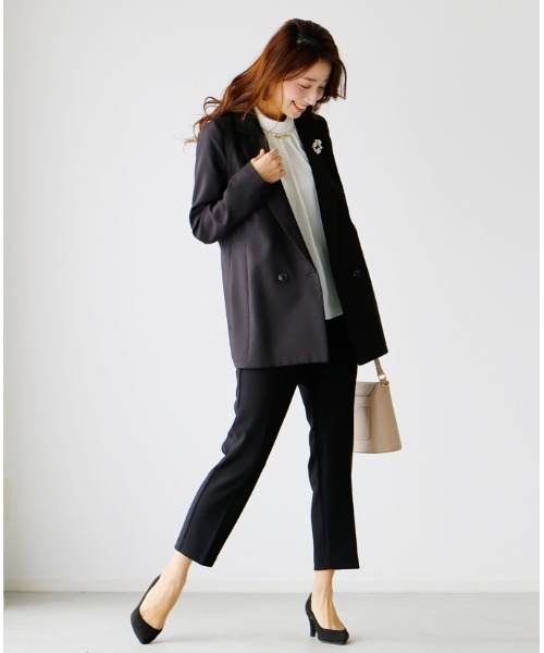 「Ehre style」 テーラードジャケット FREE ブラック レディース_画像7