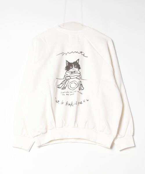 「mmts」 スウェットカットソー MEDIUM ホワイト レディース_画像2