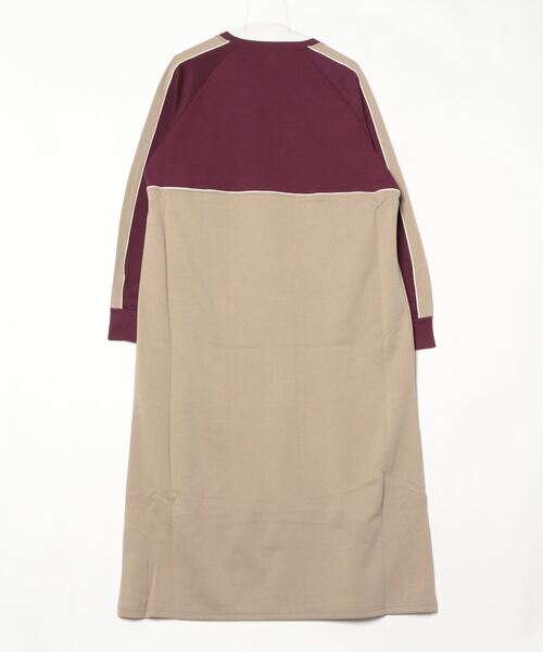 「ROSE BUD」 長袖ワンピース ONE SIZE カーキ レディース_画像2