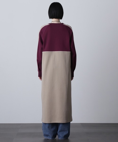 「ROSE BUD」 長袖ワンピース ONE SIZE カーキ レディース_画像9