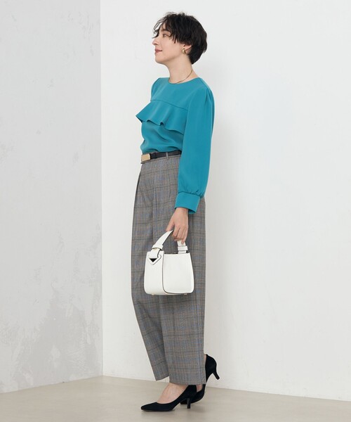 「NOLLEY'S」 長袖ブラウス 36 ブラック レディース_画像2