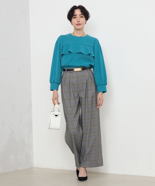 「NOLLEY'S」 長袖ブラウス 36 ブラック レディース_画像4