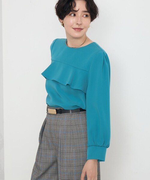 「NOLLEY'S」 長袖ブラウス 36 ブラック レディース_画像5