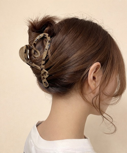MAISON SELECT ヘアクリップ 2C60-NK ニュアンスカーブ デザイン ヘア
