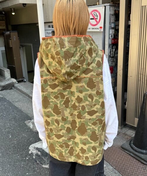 SOUNDSGOOOOD（サウンズグッド） ベスト ジレ 「SOUNDS GOOOOD」カモ柄