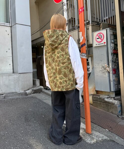 SOUNDSGOOOOD（サウンズグッド） ベスト ジレ 「SOUNDS GOOOOD」カモ柄